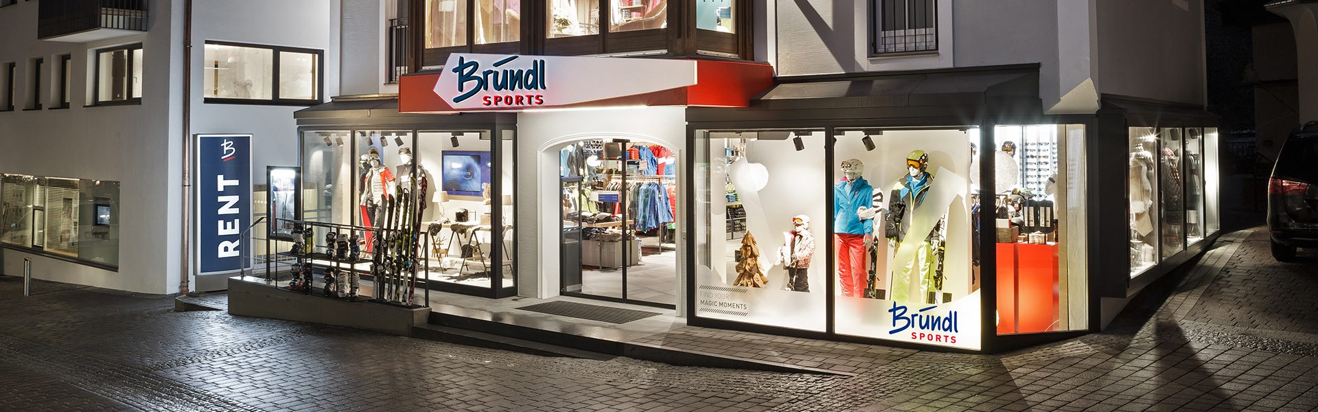 Ski hire Saalbach Im Bründl Sports Saalbach Zentrum